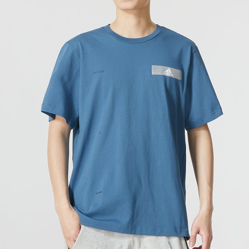 adidas Tech Ref T-shirt 'Blue' IA8112 sold by KicksCrew product image thumbnail 3