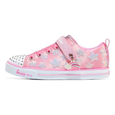 (GS) Skechers Sparkle Lite 'Pink White' 314772L-LPMT sold by KicksCrew