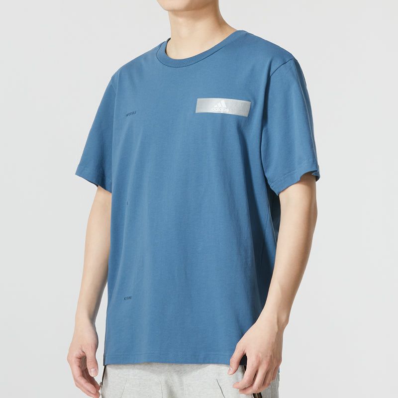 adidas Tech Ref T-shirt 'Blue' IA8112 sold by KicksCrew product image thumbnail 5