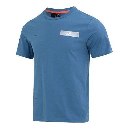 adidas Tech Ref T-shirt 'Blue' IA8112 sold by KicksCrew