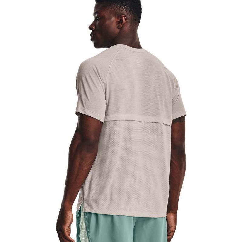 Under Armour Streaker Running T-Shirt 'Beige Grey' 1361469-592 sold by KicksCrew product image thumbnail 4