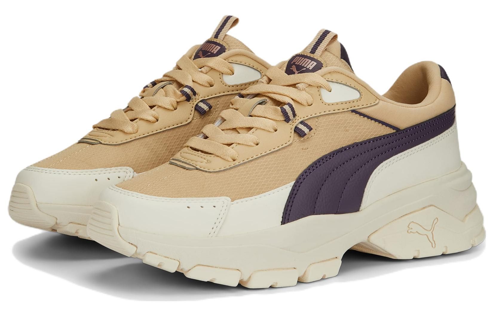 (WMNS) PUMA Cassia Via 'White Tan Purple' 389223-05 sold by KicksCrew product image thumbnail 3
