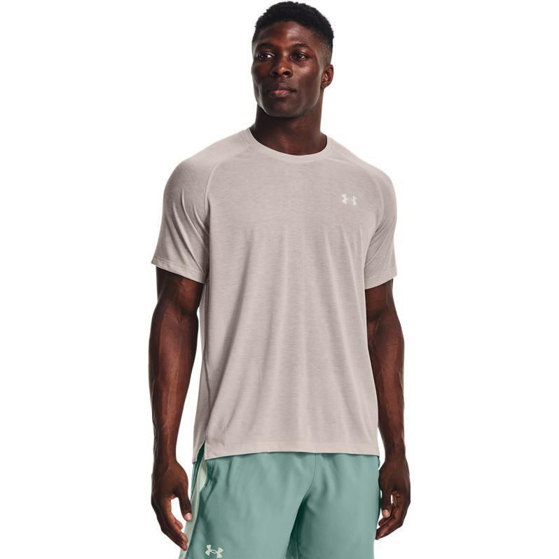 Under Armour Streaker Running T-Shirt 'Beige Grey' 1361469-592 sold by KicksCrew product image thumbnail 3