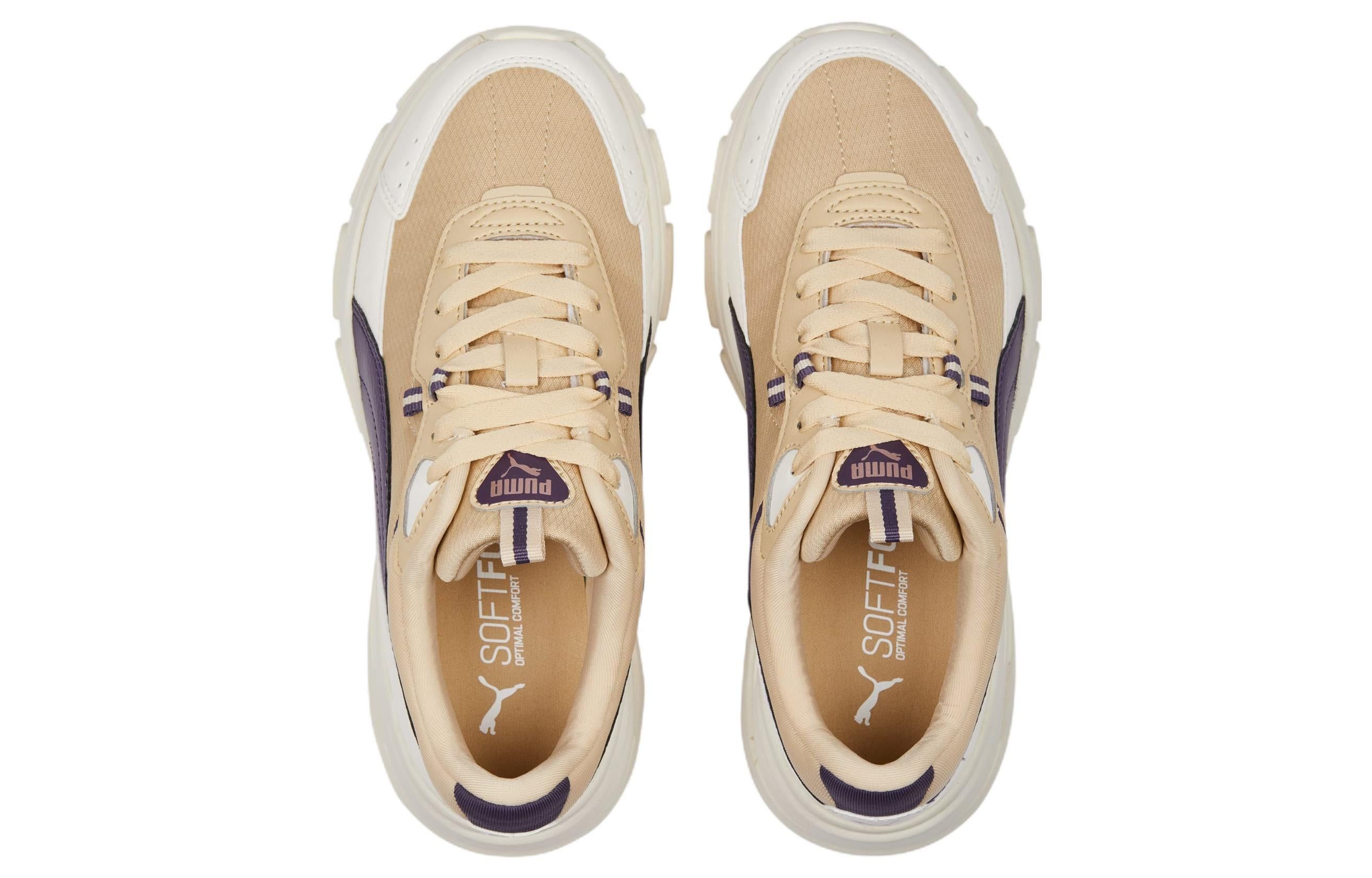 (WMNS) PUMA Cassia Via 'White Tan Purple' 389223-05 sold by KicksCrew product image thumbnail 4