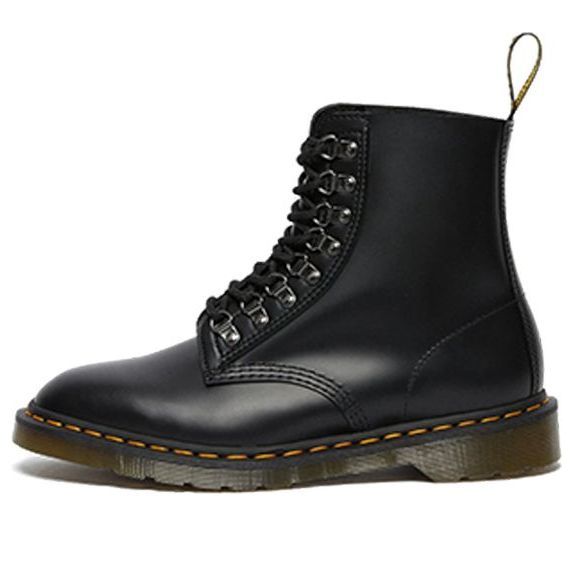 Dr. Martens 1460 Pascal Verso Smooth Leather Lace Up Boots 'Black' 26531001 sold by KicksCrew