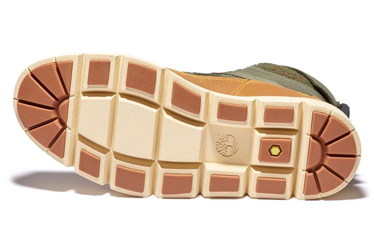 (WMNS) Timberland Raywood 6 Inch EK+ Waterproof Boots 'Wheat Nubuck with Green' A42HP231 sold by KicksCrew product image thumbnail 5