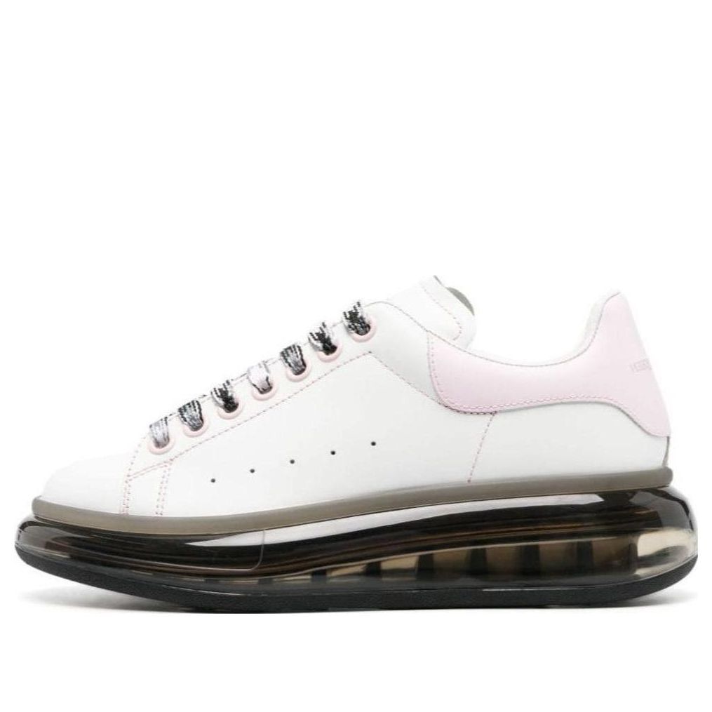 (WMNS) Alexander McQueen Larry Oversized Sneaker 'Clear Sole White Black' 718255WIE818845 sold by KicksCrew