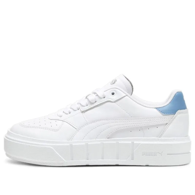 (WMNS) PUMA Cali Court Leather 'White Zen Blue' 393802-11 sold by KicksCrew