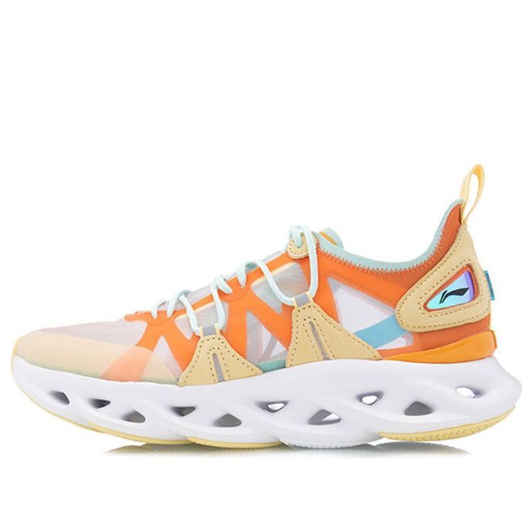 Li-Ning Arc 'White Orange Blue' ARHQ043-4 sold by KicksCrew