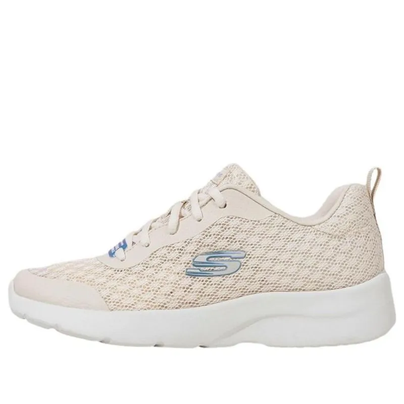 (WMNS) Skechers Dynamight 2.0 Low Top Sneakers 'Cream White Blue' 149542-NAT sold by KicksCrew