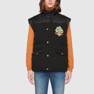 Gucci Down Jacket With Detachable Sleeves 'Black' 641311-Z8AMD-1043 sold by KicksCrew