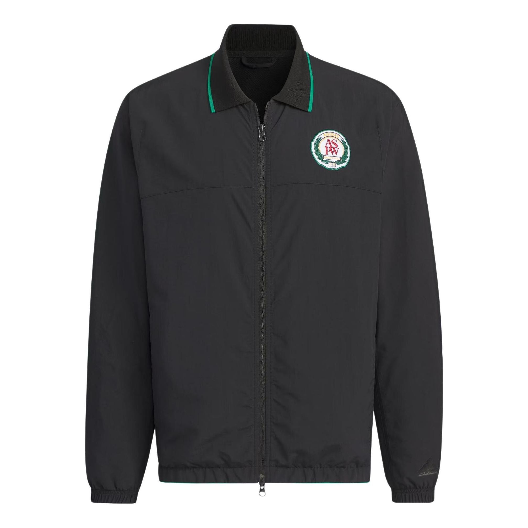 adidas Verbiage Woven Jacket 'Black' JI6457 sold by KicksCrew