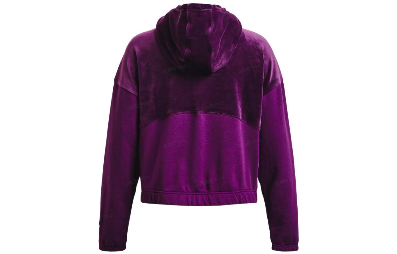 (WMNS) Under Armour Journey Fleece Hoodie 'Purple' 1373975-514 sold by KicksCrew product image thumbnail 2