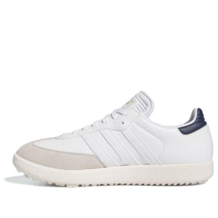adidas Samba Spikeless Golf 'White Collegiate Navy' IE4870 sold by KicksCrew