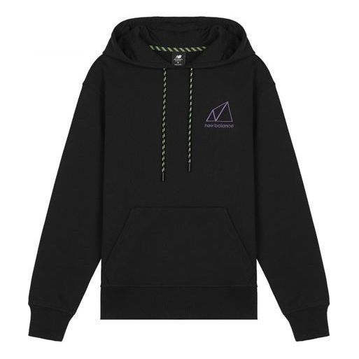 New Balance Logo Relaxed Hoodie 'Black' AMT11581-BK sold by KicksCrew