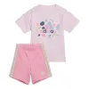 (TD) adidas Essentials Allover Print T-shirt Set 'Pink' IS2680 sold by KicksCrew