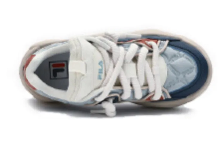 (WMNS) FILA Brook Sneakers 'Blue White' F12W341225FEL sold by KicksCrew product image thumbnail 2