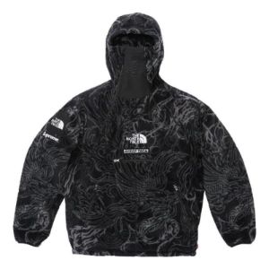 Supreme x The North Face Steep Tech Fleece Pullover 'Black White' SUP-FW22-576 sold by KicksCrew