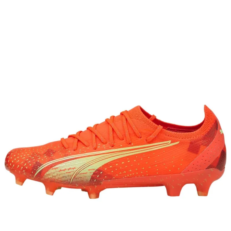 (WMNS) PUMA Ultra Play FG AG 'Orange Gold' 106898-03 sold by KicksCrew