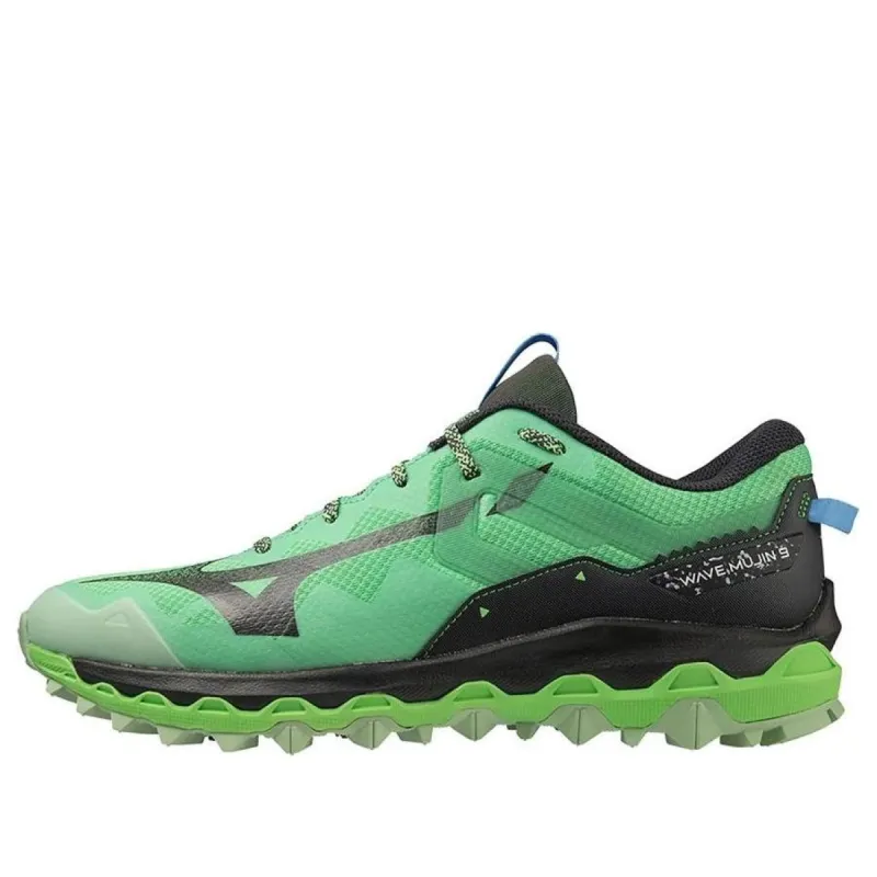 Mizuno Wave Mujin 9 'Green Black' J1GJ227052 sold by KicksCrew