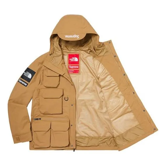 Supreme x The North Face Cargo Jacket 'Tan White Black' SUP-SS20-648 sold by KicksCrew product image thumbnail 3