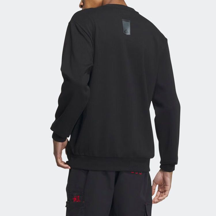 Adidas Logo Long Sleeve 'Black' IP4965 sold by KicksCrew product image thumbnail 3