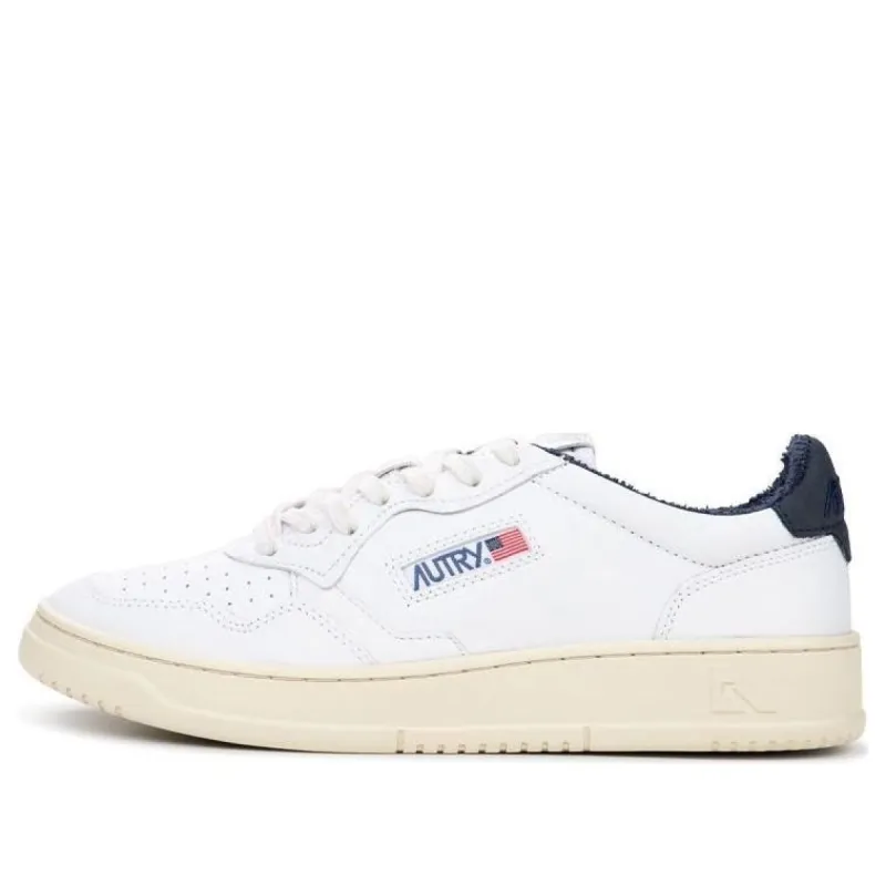 AUTRY Medalist Low Leather 'White Black' AULM-SP02 sold by KicksCrew