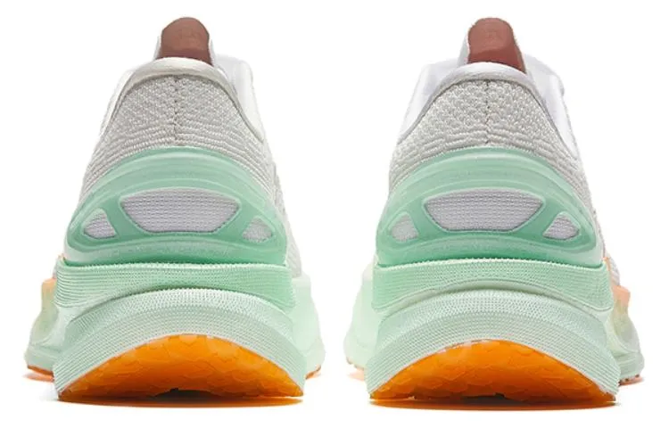 (WMNS) ANTA Running Series Sneakers 'White Green Yellow' 122335580S-8 sold by KicksCrew product image thumbnail 4