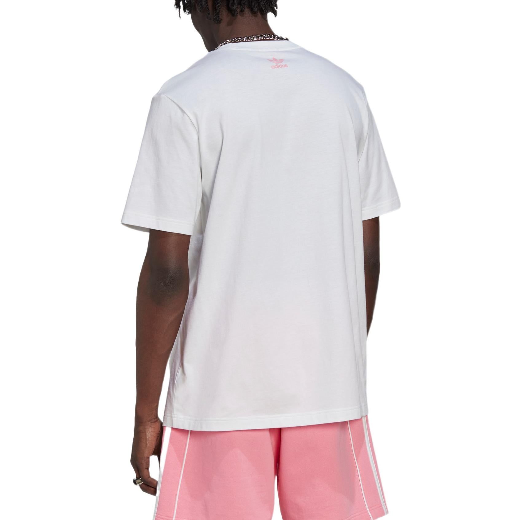 adidas originals Rekive Speed Trefoil Graphic T-shirt 'White' HK7334 sold by KicksCrew product image thumbnail 3