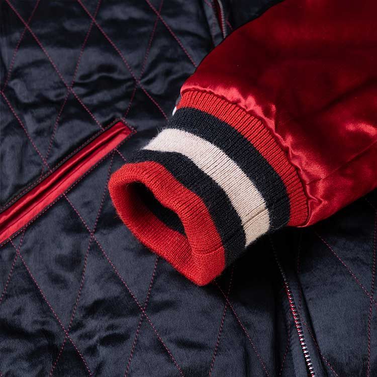 Gucci Reversible Acetate Bomber Jacket 'Black Red' 538282-ZAAJ3-1049 sold by KicksCrew product image thumbnail 5