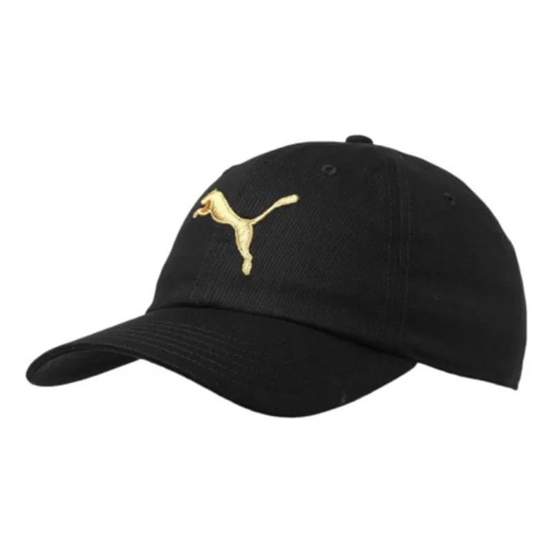 Puma Logo Baseball Cap 'Black Gold' 022416-42 sold by KicksCrew
