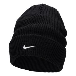 Nike Peak Tall Cuff Swoosh Beanie 'Black' FB6529-010 sold by KicksCrew
