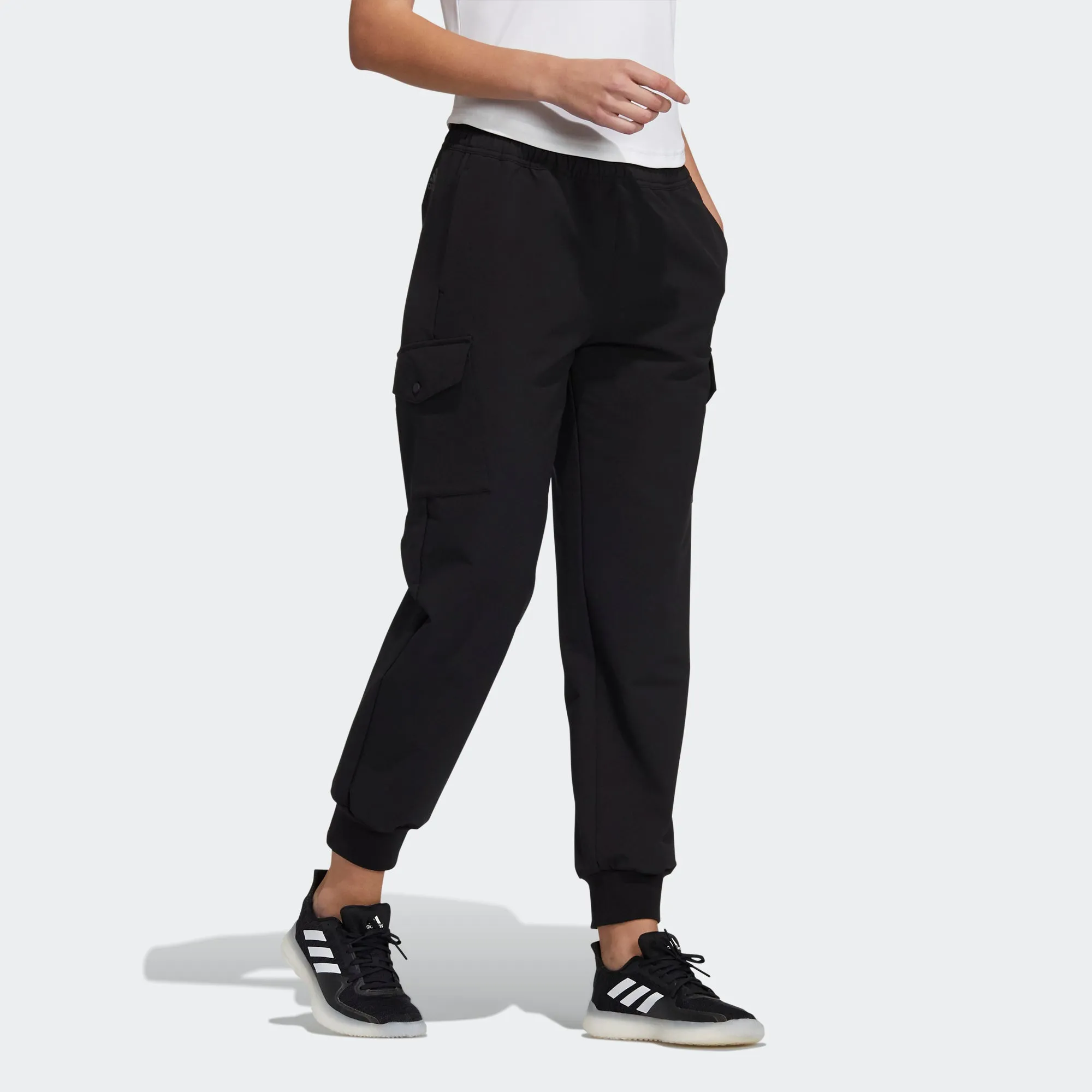 (WMNS) adidas STR Warm Woven Pants 'Black' H09758 sold by KicksCrew product image thumbnail 4