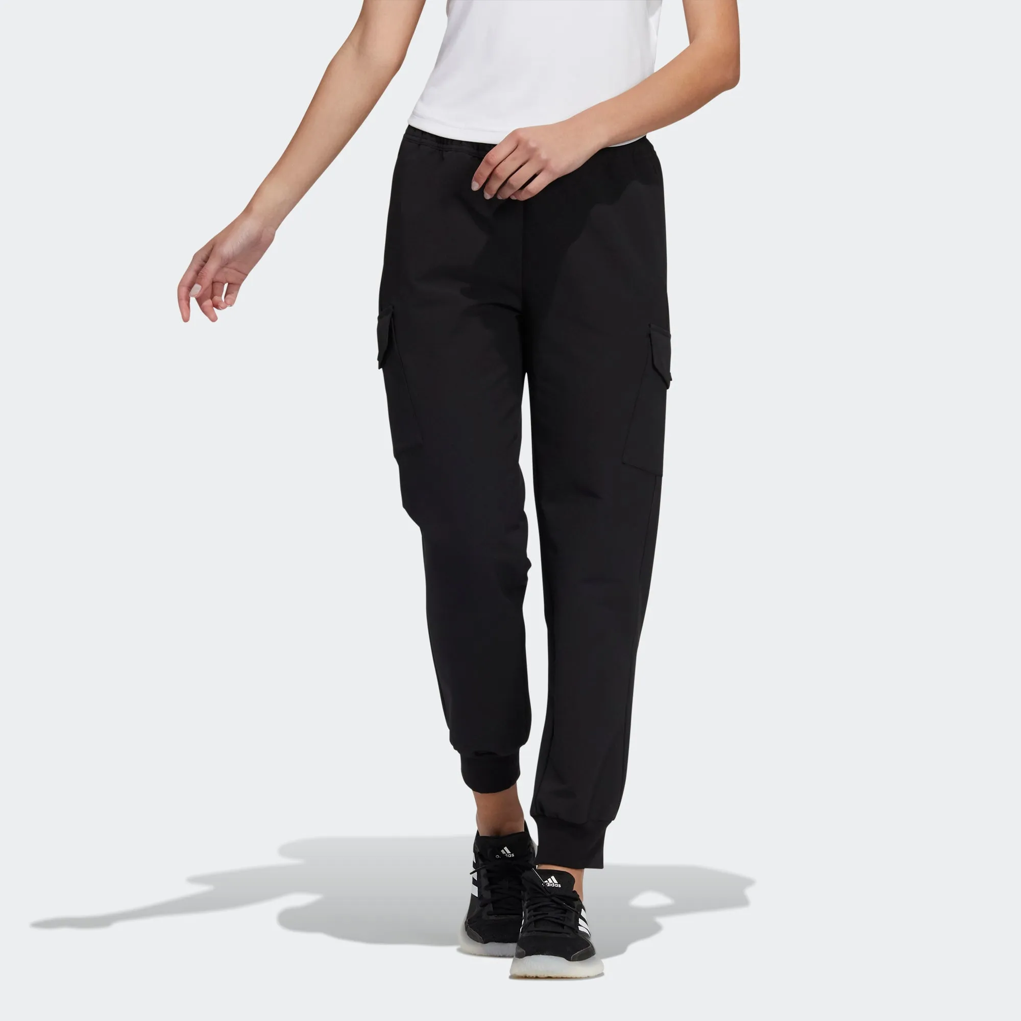 (WMNS) adidas STR Warm Woven Pants 'Black' H09758 sold by KicksCrew product image thumbnail 2