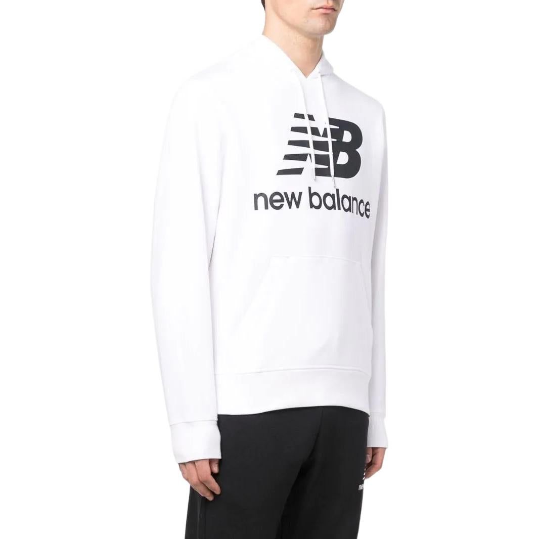 New Balance Essentials Pullover Hoodie 'White' MT03558-WT sold by KicksCrew product image thumbnail 4