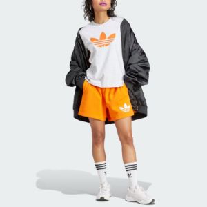 (WMNS) adidas originals Pearl Trefoil Logo T-Shirt 'White' IL2424 sold by KicksCrew