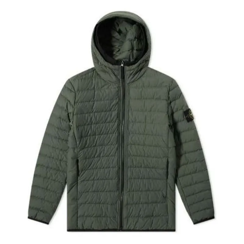 STONE ISLAND Lightweight Primaloft Puffa Jacket 'Green' 751542725-V0055 sold by KicksCrew