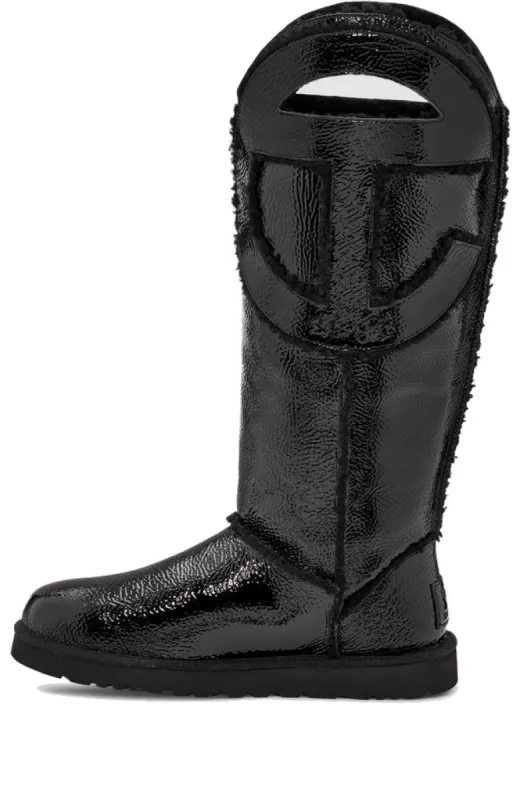 UGG x Telfar Logo Tall Crinkle 'Black' 1155871-BLK sold by KicksCrew