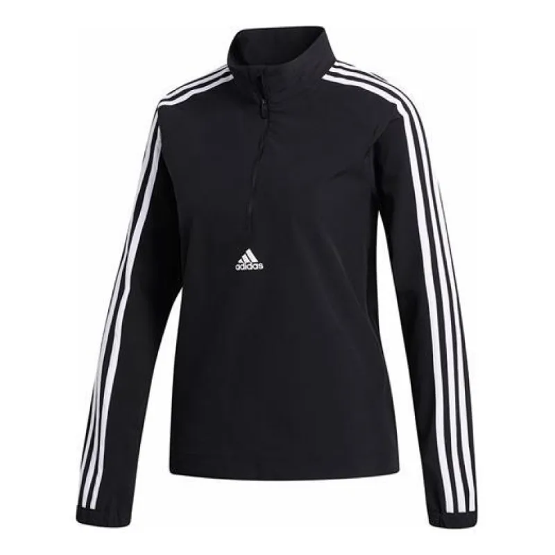 (WMNS) adidas 3-Stripes Cover-Up Jacket 'Black' FL2357 sold by KicksCrew