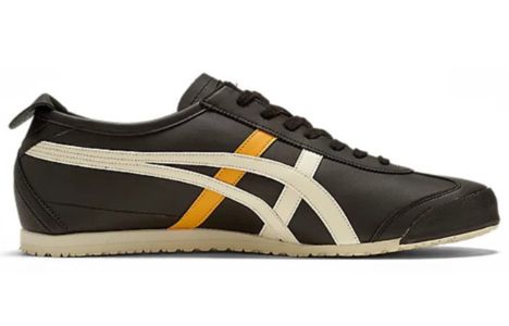 Onitsuka Tiger MEXICO 66 Shoes 'Black White Yellow' 1183C080-001 sold by KicksCrew