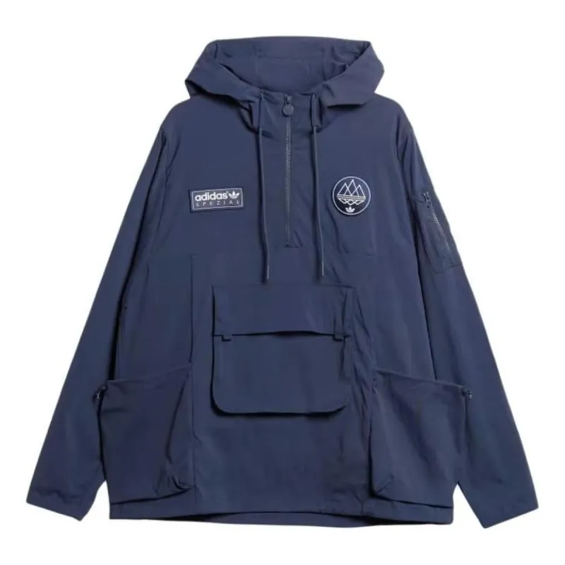 adidas Todmorden Smock 'Navy' IM8928 sold by KicksCrew