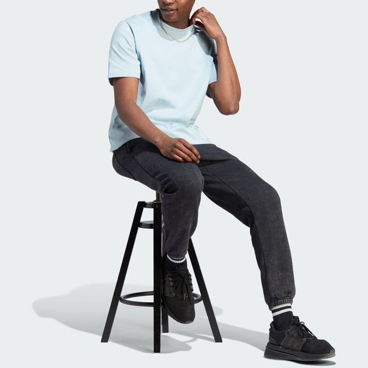 adidas Lounge Tee 'Wonder Blue' IM0483 sold by KicksCrew product image thumbnail 4