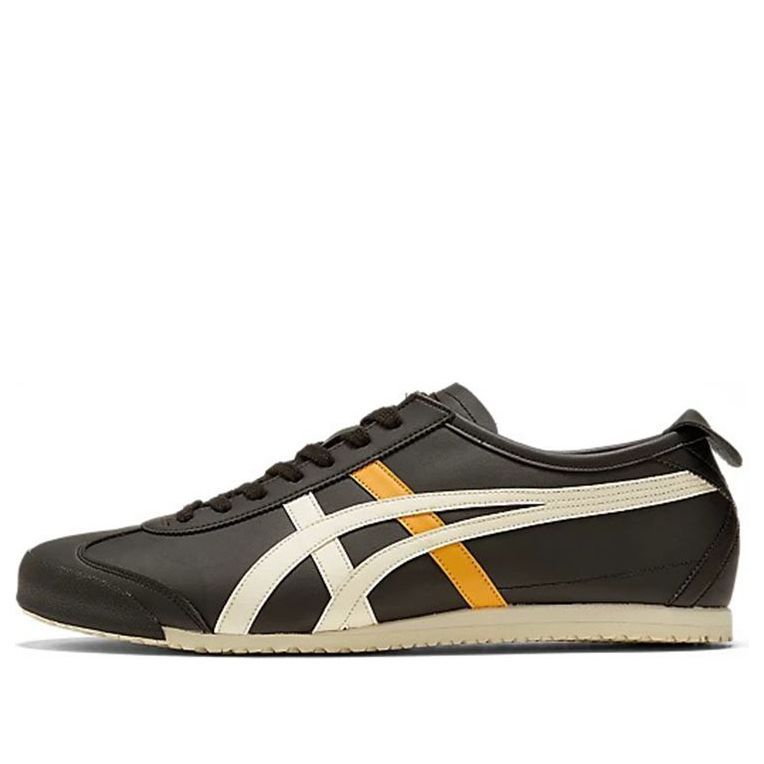 Onitsuka Tiger MEXICO 66 Shoes 'Black White Yellow' 1183C080-001 sold by KicksCrew