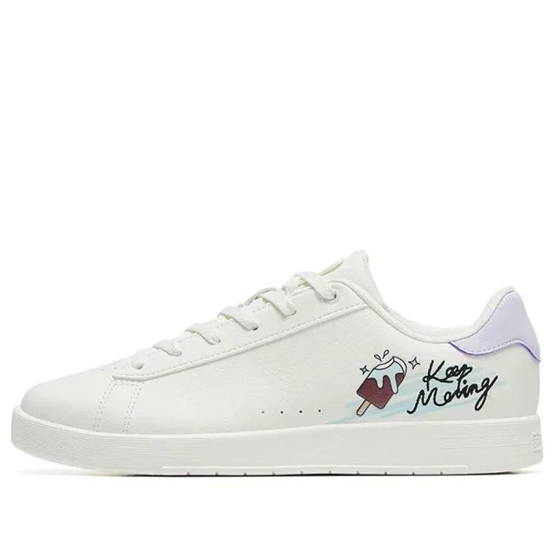 (WMNS) ANTA Life Series Sneakers  'White Purple' 122228065S-1 sold by KicksCrew