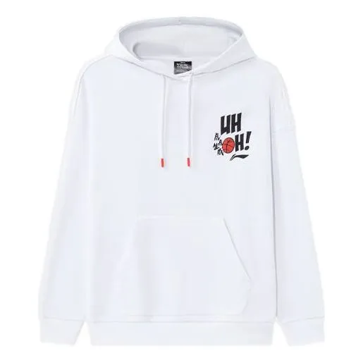 Li-Ning x Disney Graphic Hoodie 'White' AWDRH39-1 sold by KicksCrew