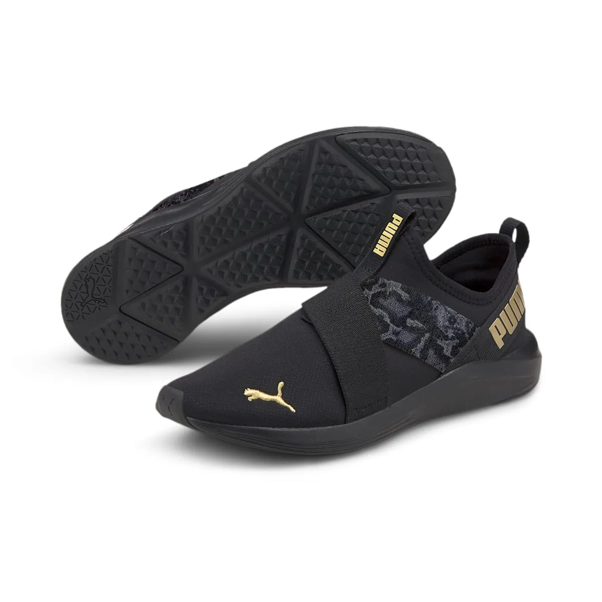 (WMNS) PUMA Prowl Animal Slip-On 'Black Gold' 194408-01 sold by KicksCrew product image thumbnail 3