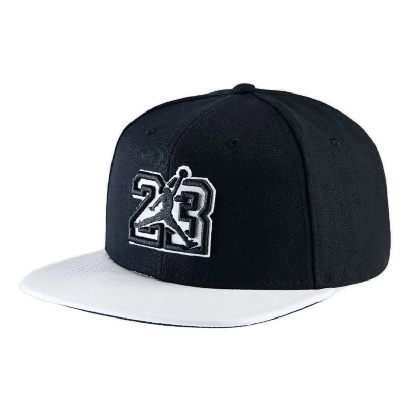 Air Jordan Pro Jumpman Classic Snapback 'Black White' AA1314-010 sold by KicksCrew