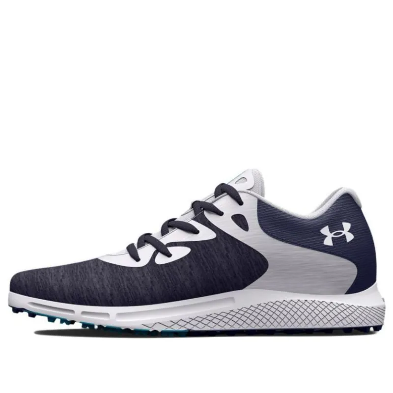 (WMNS) Under Armour Charged Breathe 2 Spikeless Golf 'Midnight Navy White' 3026405-400 sold by KicksCrew