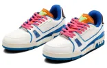 LOUIS VUITTON Trainers 'White Pink Blue for Saint-Tropez' 1A9DCE sold by KicksCrew
