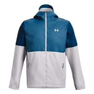 ラウンド  Colorblocked Armour Under Woven White 'Blue Jacket Full-Zip ウェア